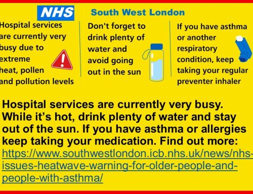 NHS Notice – Hot Weather